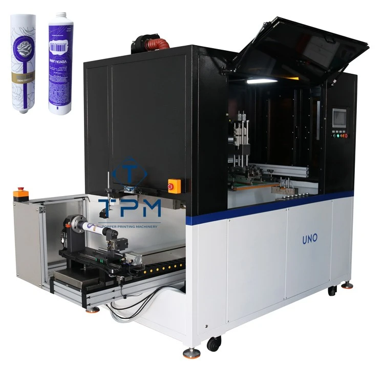 Automatic Screen Printer For Cosmetic Bottles